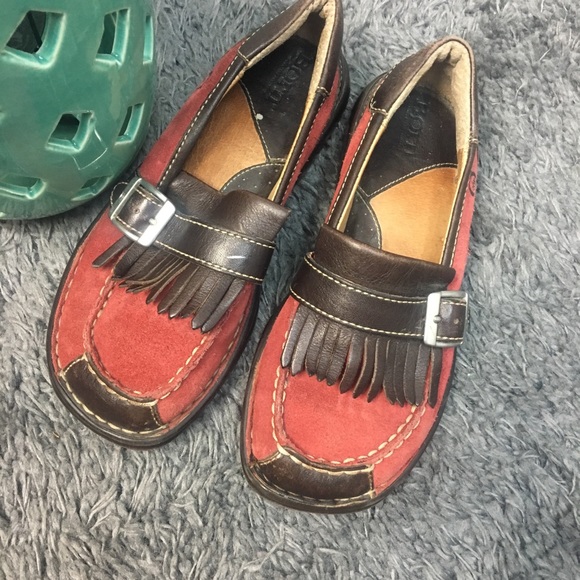 Born Shoes - Reduced ‼️Brown and Red Born Loafers 36.5